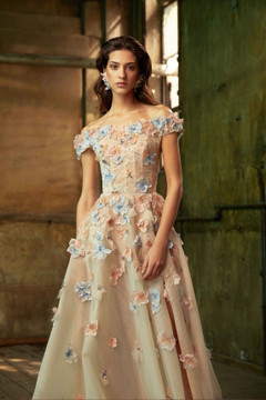 Off Shoulder Ball Gown Off Shoulder Ball Gown