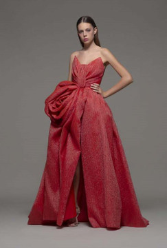 Avola Strapless Gown