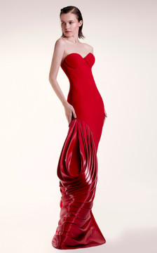 Asymmetrical Hem Gown Asymmetrical Hem Gown