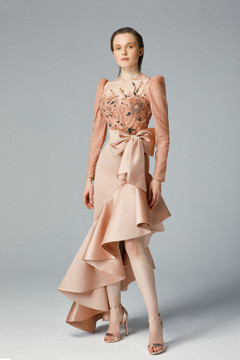 Asymmetrical Two Piece Dress Asymmetrical Two Piece Dress