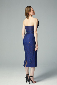 Bow Bodice Midi Dress Bow Bodice Midi Dress