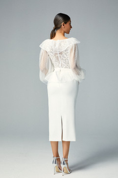 Ruffle Top and Fitted Skirt Ruffle Top and Fitted Skirt