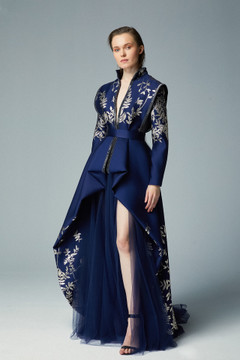 Long Sleeve Top and Tulle Skirting Long Sleeve Top and Tulle Skirting