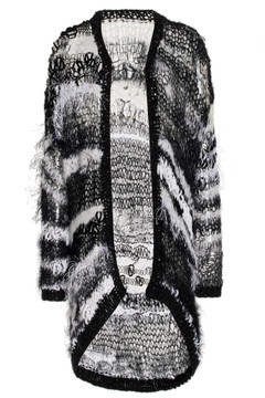 Oversize Loose Hand-Knit Cardigan Oversize Loose Hand-Knit Cardigan