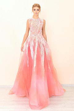 A-Line Sleeveless Gown A-Line Sleeveless Gown