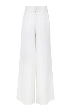 Silk Wide-Leg Pant