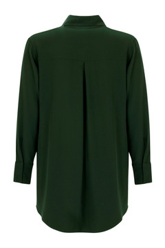 Relaxed Fit Dress Shirt with Side Pockets Relaxed Fit Dress Shirt with Side Pockets