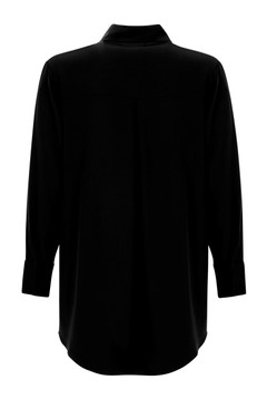 Relaxed Fit Dress Shirt with Side Pockets Relaxed Fit Dress Shirt with Side Pockets
