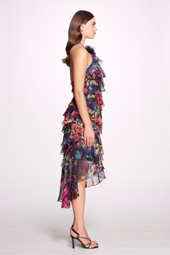Halter Neck Print Dress Halter Neck Print Dress