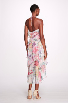 Halter Neck Print Dress Halter Neck Print Dress