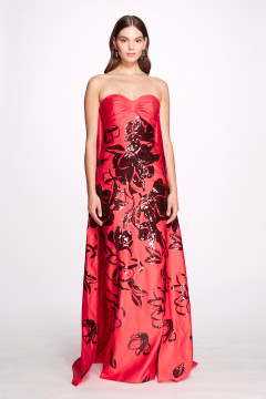 Sparkling Duchess Degrade Column Gown Sparkling Duchess Degrade Column Gown