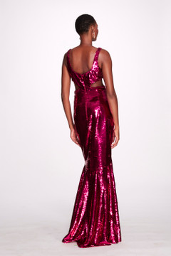 Copy of Majestic Magnolias Sequin Gown Copy of Majestic Magnolias Sequin Gown