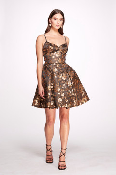 Briar Rose Jacquard Mini Dress Briar Rose Jacquard Mini Dress