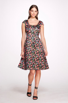 Kalina Cap Sleeve A-Line Dress Kalina Cap Sleeve A-Line Dress