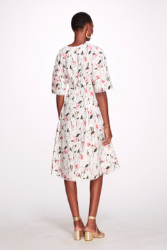 Aster Printed Cotton Poplin Dress Aster Printed Cotton Poplin Dress