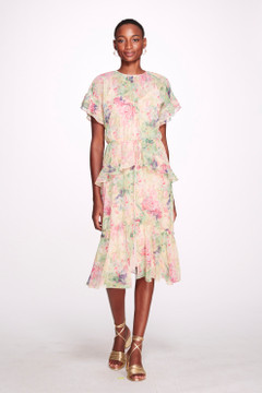 Lita Ruffled Chiffon Dress Lita Ruffled Chiffon Dress