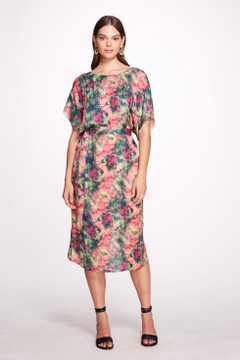 Hazel Georgette Satin Kaftan Hazel Georgette Satin Kaftan