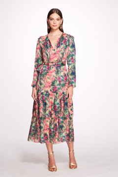 Amber 3-Tiered Long Sleeve Dress Amber 3-Tiered Long Sleeve Dress