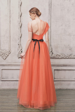 Sheer - Illusion A-Line Gown Sheer - Illusion A-Line Gown