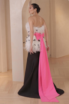 Feathered Bodice Gown Feathered Bodice Gown