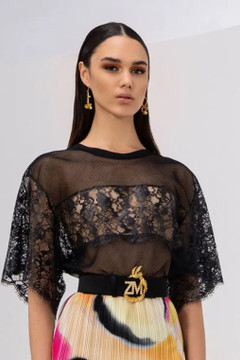 Lacquered Lace Top Lacquered Lace Top