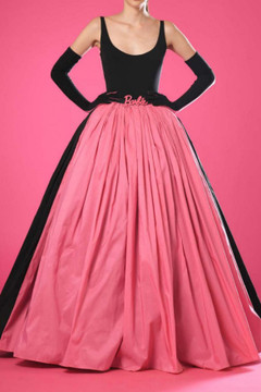 Sleeveless Taffeta Ball Gown