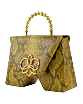 Snake Faux Leather Bag