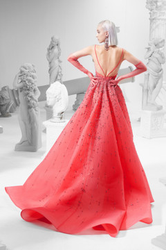 Embellished A-Line Sleeveless Gown Embellished A-Line Sleeveless Gown