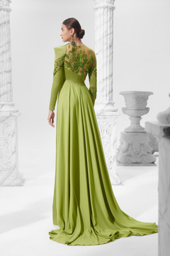 Structured Shoulder Gown Structured Shoulder Gown