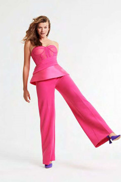 Mikado Tulle Top and Crepe Pants Mikado Tulle Top and Crepe Pants