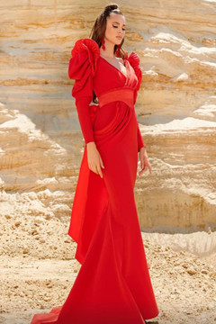 Sculpted Draped Gown Sculpted Draped Gown