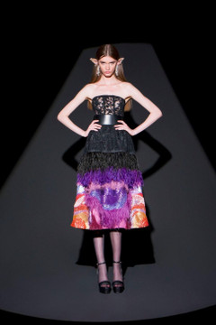 Lace and Feathers Midi Dress Lace and Feathers Midi Dress