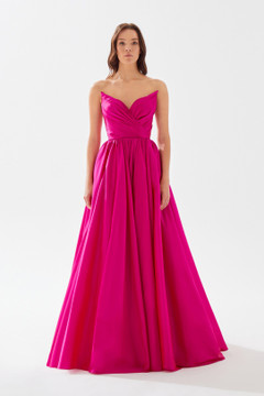 Bria  Taffeta  Gown