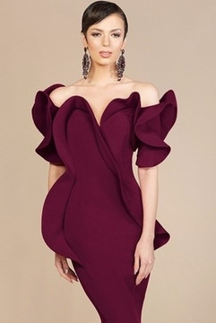 Strapless Structured Gown Strapless Structured Gown