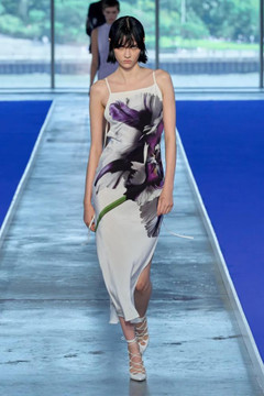 Print Sleeveless Dress Print Sleeveless Dress