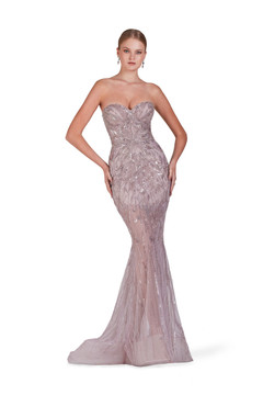 Sweetheart Neck Mermaid Gown