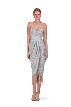 Strapless Embroidered Dress Strapless Embroidered Dress