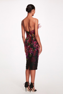 Printed Organza Dress Printed Organza Dress