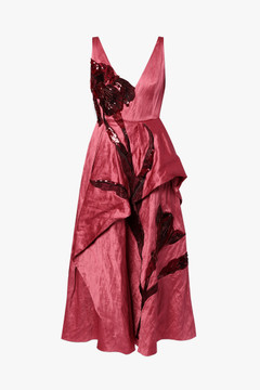 Sleeveless Asymmetrical Tiered Dress Sleeveless Asymmetrical Tiered Dress