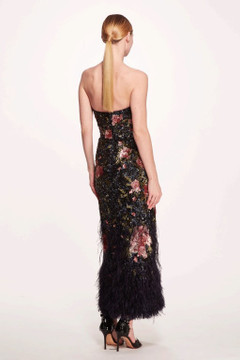 Strapless Ankle-Length Gown Strapless Ankle-Length Gown