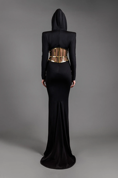 Hooded Jersey Gown Hooded Jersey Gown