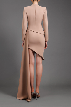 Crêpe Structured Blazer and Skirt Crêpe Structured Blazer and Skirt