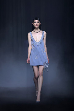 Beaded Crêpe Dress Beaded Crêpe Dress