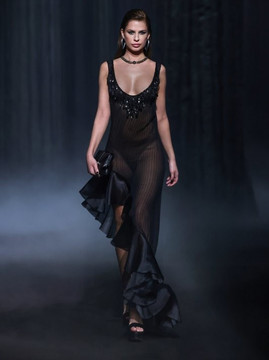 Nervure Georgette Gown Nervure Georgette Gown