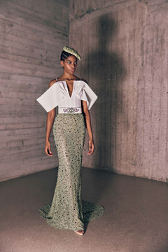 Crystal Mesh Gown Crystal Mesh Gown