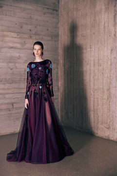 Gradient Tulle Gown Gradient Tulle Gown