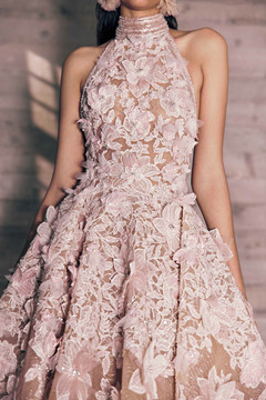 Guipure Embroidered Tulle Dress Guipure Embroidered Tulle Dress