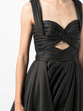 Taffeta Off Shoulder Gown Taffeta Off Shoulder Gown