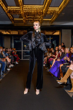 Tuxedo One-Piece with Eloisue Blouse Tuxedo One-Piece with Eloisue Blouse