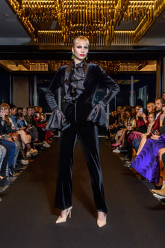 Tuxedo One-Piece with Eloisue Blouse Tuxedo One-Piece with Eloisue Blouse